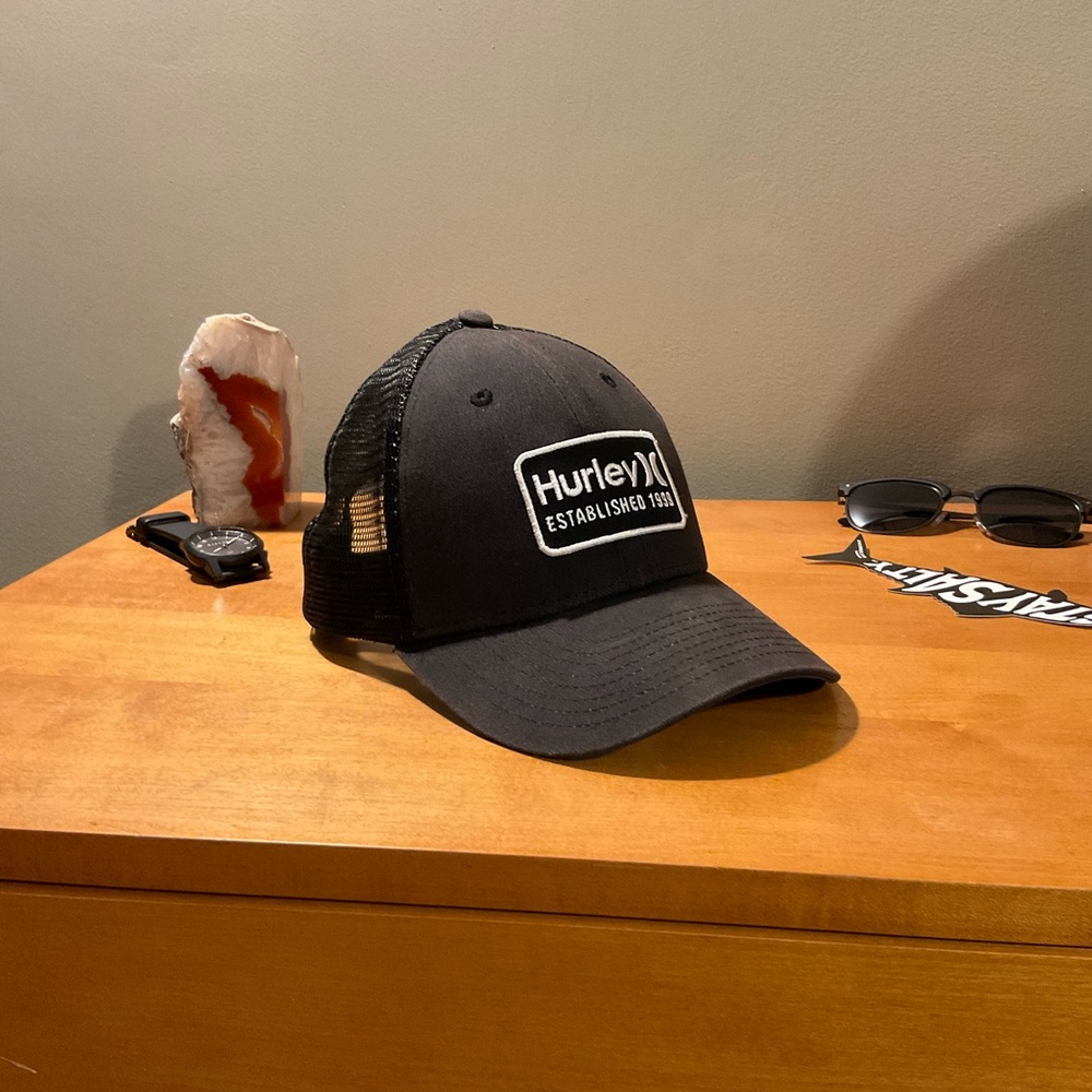 Black Hurley Hat